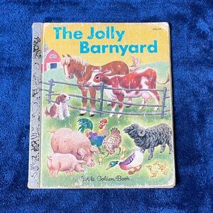 Little Golden Book: The Jolly Barnyard - Colorful Farm Adventure